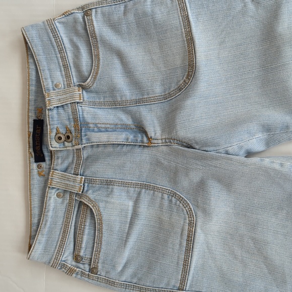 Jeanstar Cuffed Capri Jeans Size 8 Blue - Picture 6 of 16